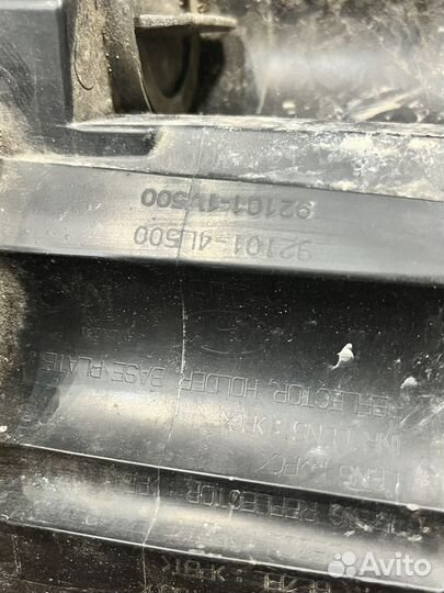 Фара hyundai solaris 1 с линзами LED донор