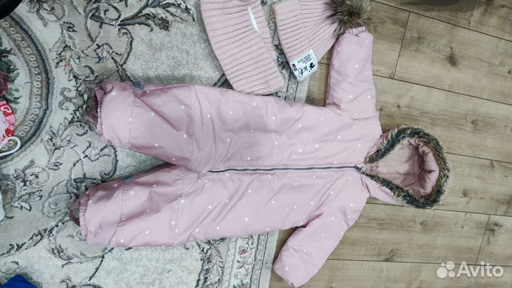 Зимний комбинезон для девочки