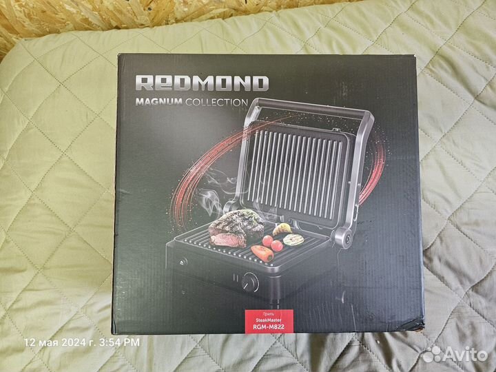 Гриль, электро гриль Редмонд, электрический гриль