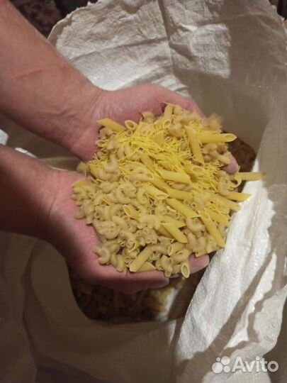 Макароны для корма животных