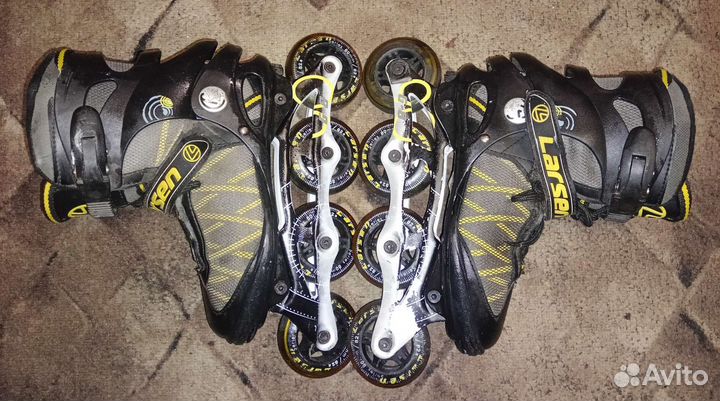 Роликовые коньки.37р. и 30-33р