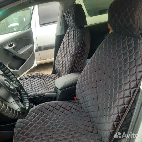 Накидки на сидения велюр