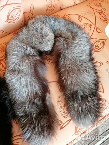 Меховой воротник натуральный