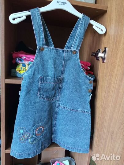 Пакет одежды на девочку 104 110