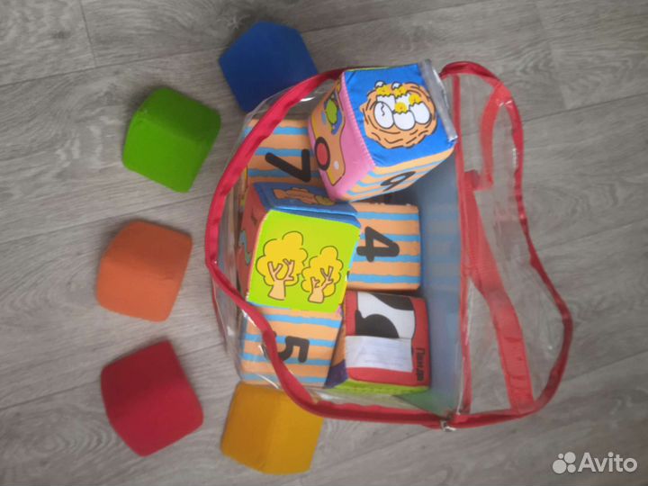 Мягкие кубики KS Kids