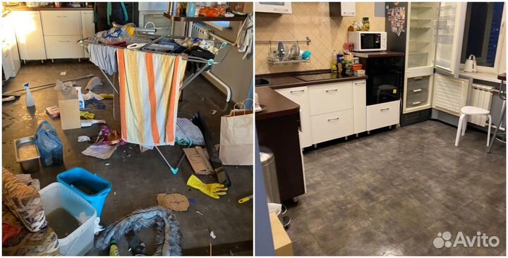 Клининг уборка квартир, домов магазинов