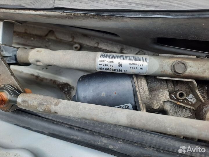 Трапеция дворников chevrolet aveo т250