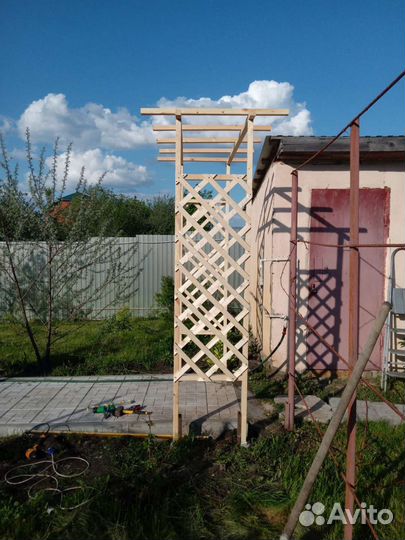 Арка садовая-пергола