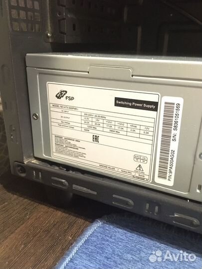 Игровой пк i7 4790 rx470