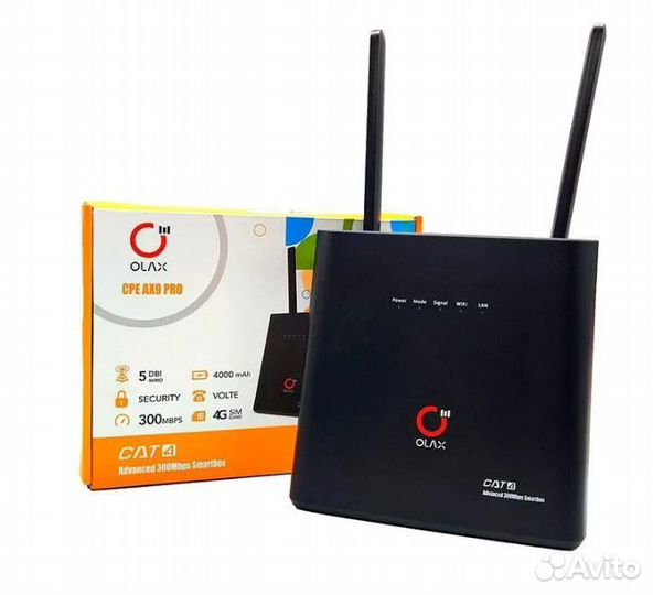 Роутер olax стационарный 4G LTE / 3G AX9 PRO