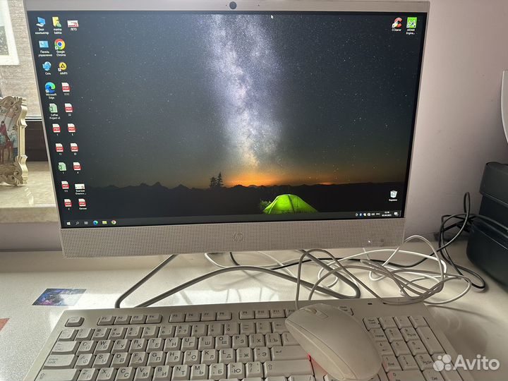 Моноблок HP 24-df1062ny Bundle PC (4X5D8EA)