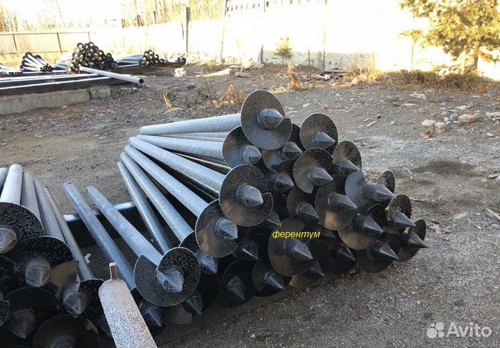 Винтовые сваи