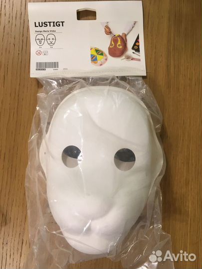 Новый набор из двух масок для детского творчества