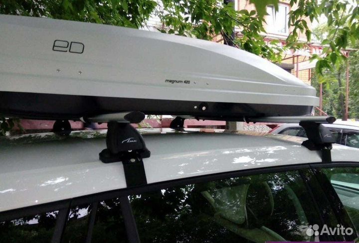 Багажник на крышу Skoda Kodiaq без рейлингов