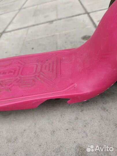 Самокат детский трехколесный (колеса светятся)