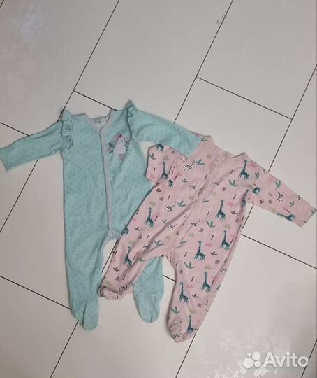 Одежда пакетом на девочку 68