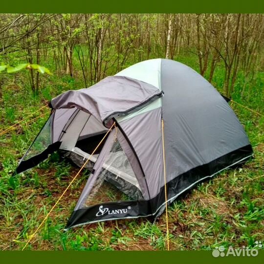Палатка туристическая 2-х местная Lanyu 1905