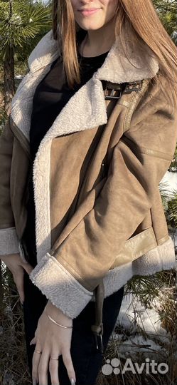 Дубленка oversize