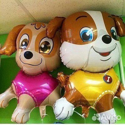 Шар фольга щенячий патруль