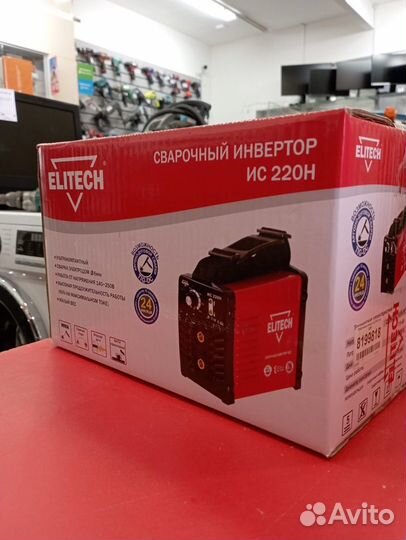 Сварочный инвертор elitech ис 220Н