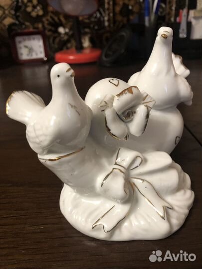 Голуби статуэтка