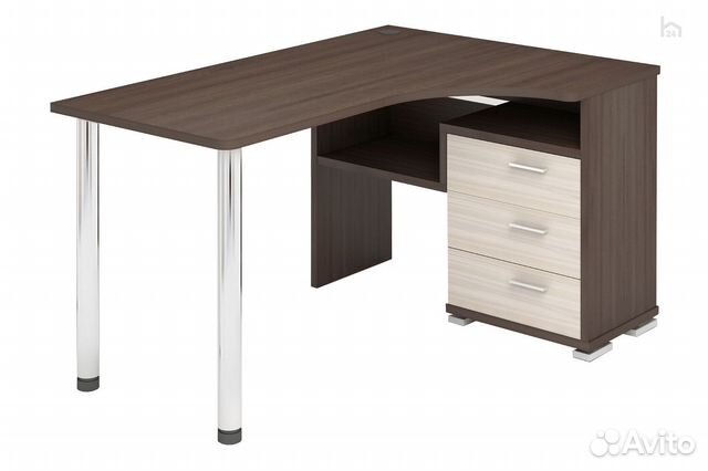 Стол компьютерный угловой правый Домино