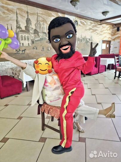 Ростовая кукла Жасмин и Антонио +шуточный стриптиз