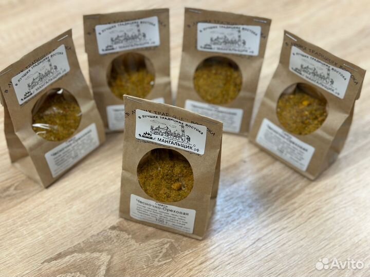 Смесь чесночно-ореховая 100г