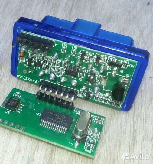 ELM327 2 платы obd2 v1.5 с чипом pic18F25K80