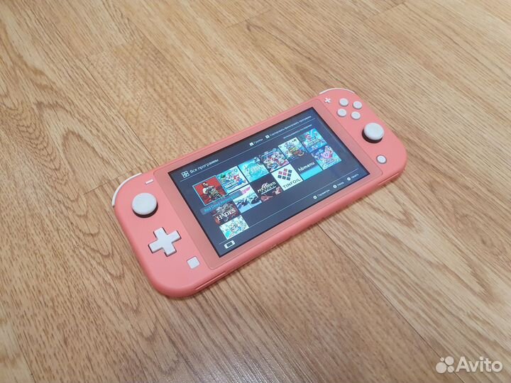 Прошитая Nintendo Switch lite (чип PicoFly)