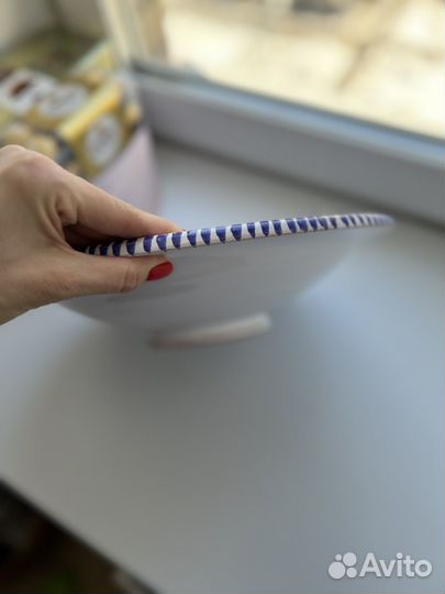 Блюдо большое керамика