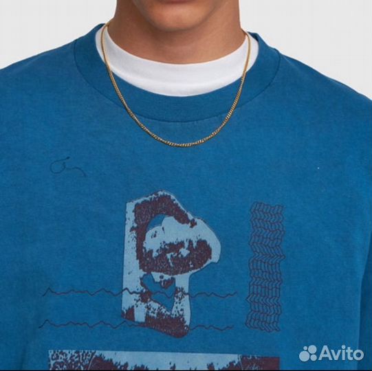 Лонгслив Cavempt Total Blue