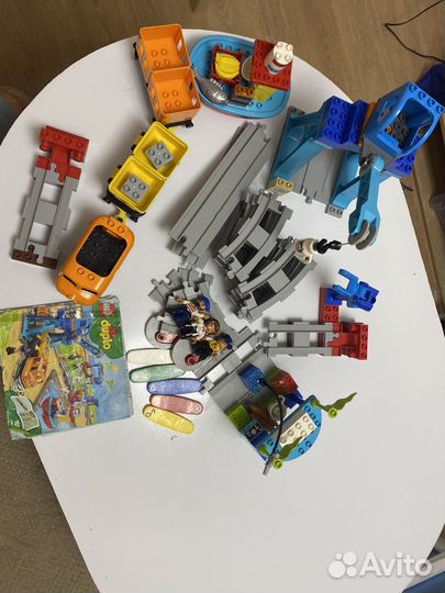 Lego duplo поезд 10875