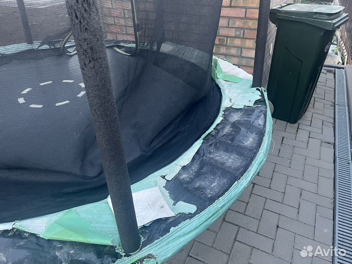 Батут с сеткой