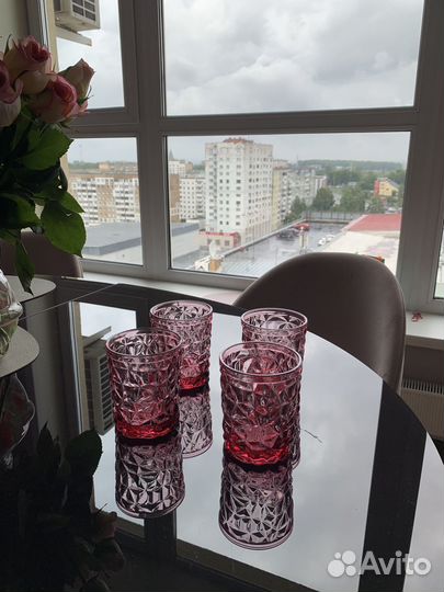 Фужеры богемия