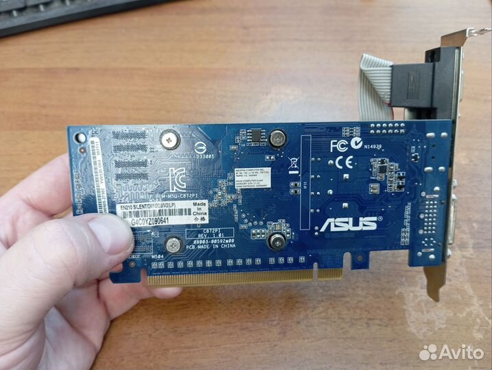 Видеокарта Asus GT210 1gb