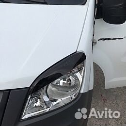 Ресничка на фару газель 3302 Next черные