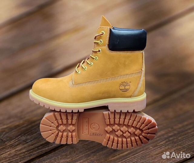 Ботинки Timberland натуральный нубук