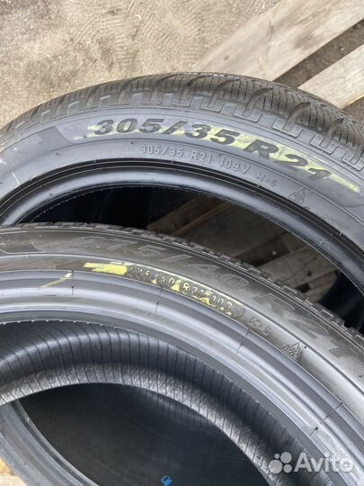 Pirelli Scorpion Winter 275/40 R21 и 305/35 R21 109V