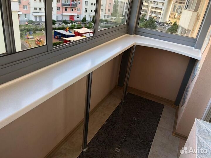 Подоконник из акрила