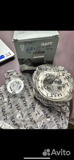 Подшипник ступицы перед. Без авс. fiat