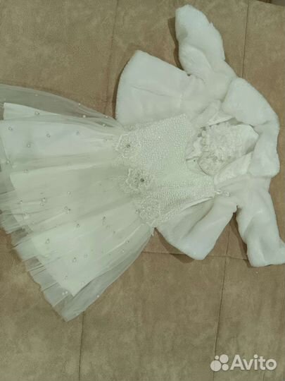 Платье для девочки 86