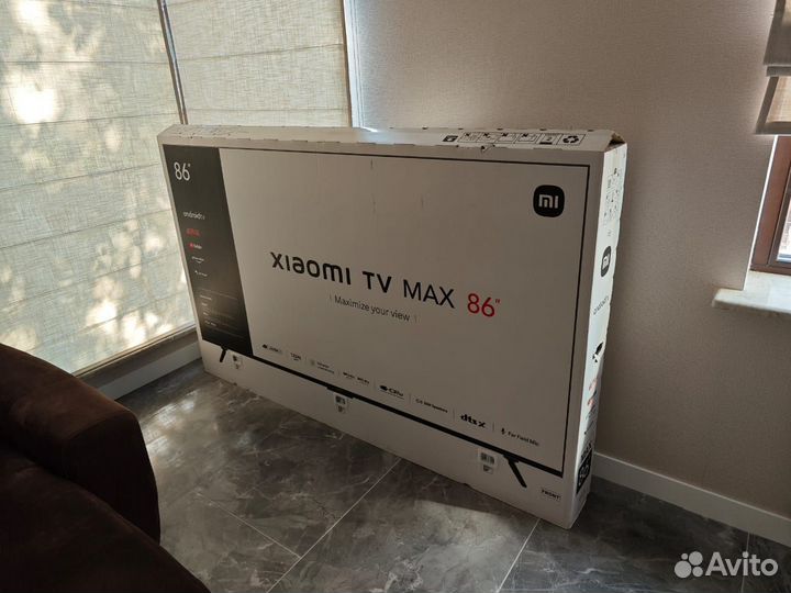 Xiaomi tv max 86 (битый)