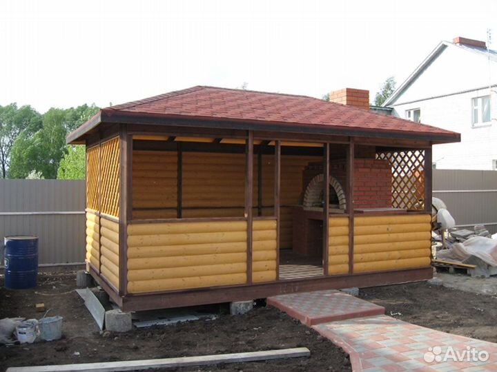 Строительство Террас/ Пристроек / Веранд/ Бань