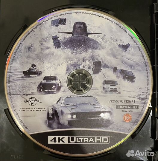 Кино BLU RAY 4K ultra HD