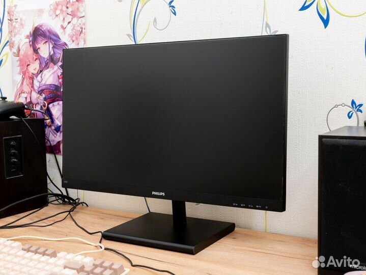 Монитор Philips 245E1S 2К, 75Гц, 23,8