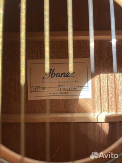 Акустическая гитара ibanez PF-15NT