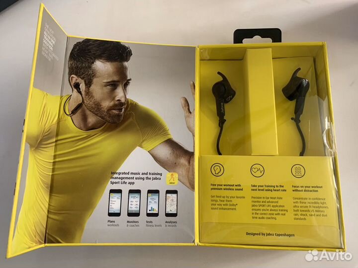 Спортивные наушники Bluetooth Jabra Sport Pulse