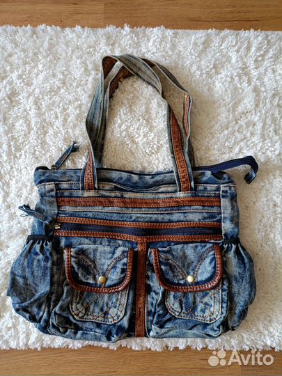 Сумка женская джинсовая