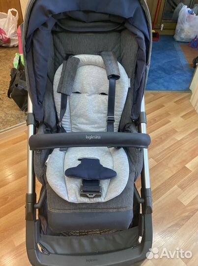 Коляска inglesina aptica 2 в 1 Tailor denim